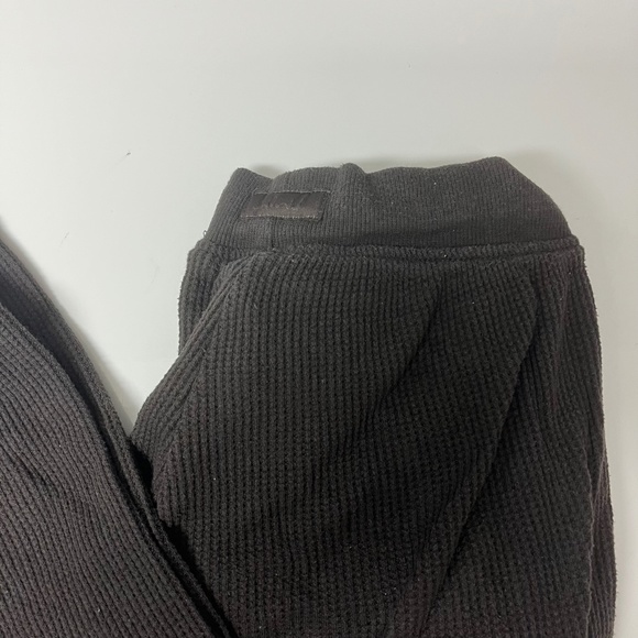 SKIMS Brown Waffle Jogger Lounge Pants Women's Size XS - Picture 5 of 5